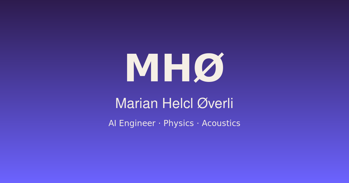 Language Telephone — Speech Translator — Marian Helcl Øverli